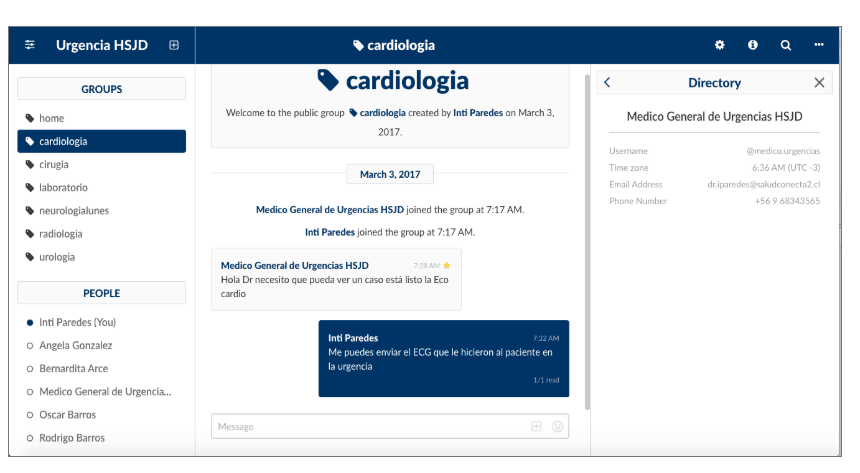 Cardiologist receives ECG and troponin results in real time via Stitch