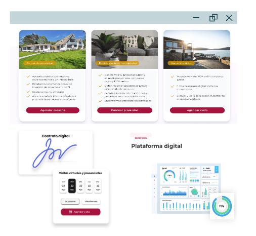 TangoRent platform: RentScore embedded within the full property management ecosystem